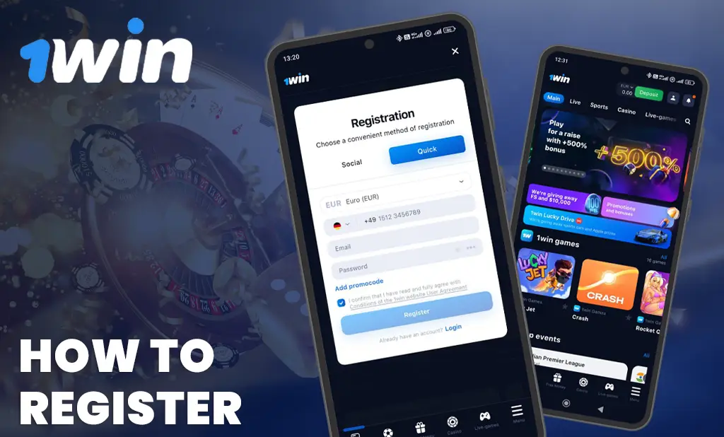 Step-by-step 1win registration guide